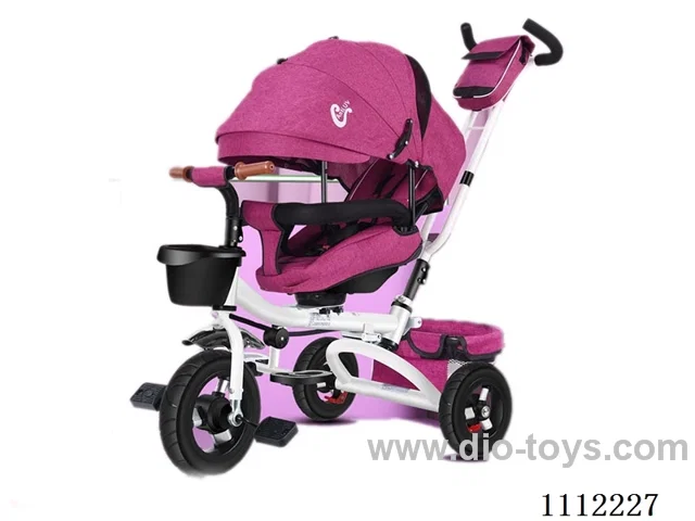 Children's trolley 10 "front 8" back (titanium empty wheel)