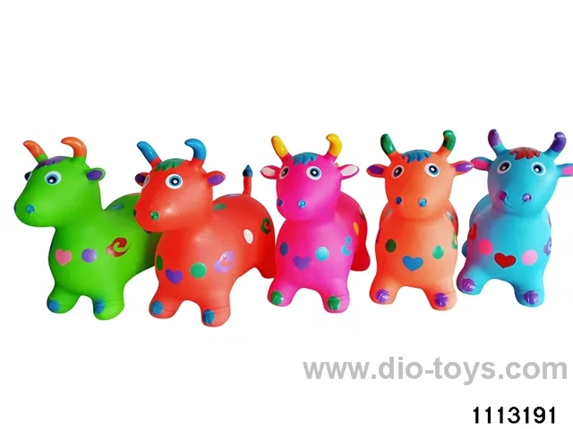 inflatable cattle with sparkling music