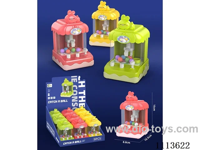 A bunny claw machine