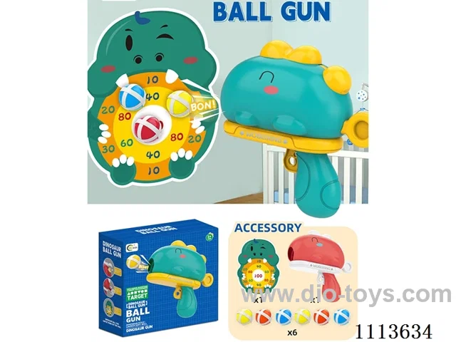 Manual ball ball gun