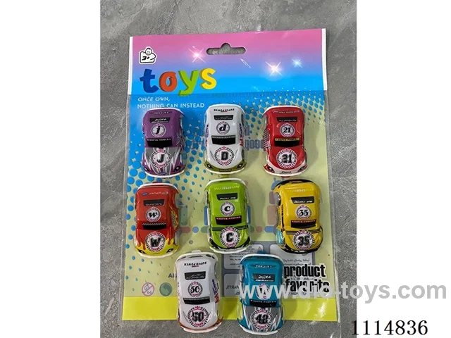 pull back toys 8PCS