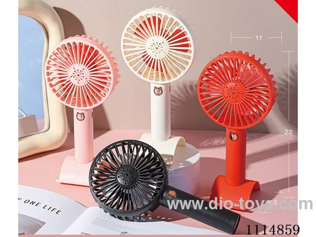 Lithium electric aromatherapy large wind handheld fan three gears wind