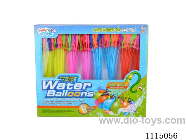 8 bunches of color-mixing water balloons