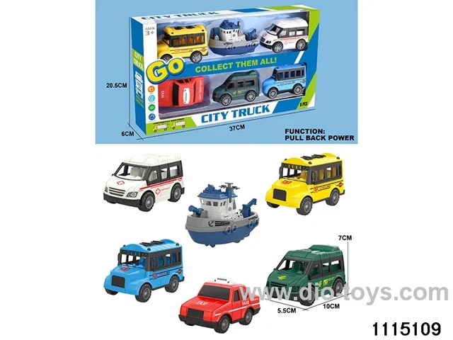 pull back car set