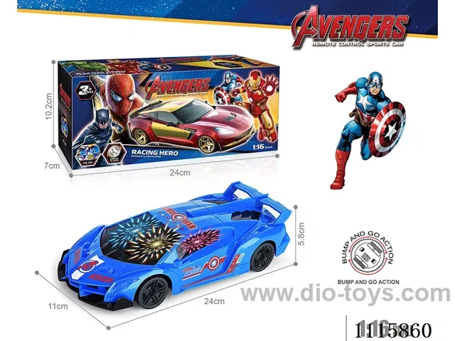 1:16 Universal B/O car with 3D light