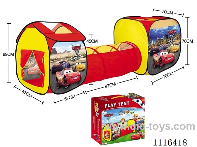 Three-in-one Car Story game house compound tunnel climbing tent