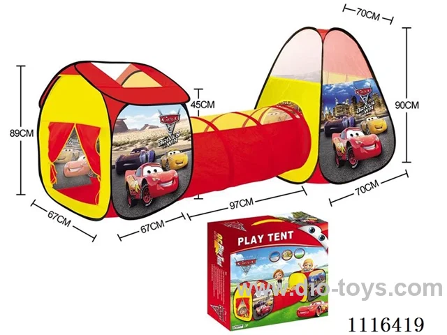 Three-in-one Car Story game house compound tunnel climbing tent