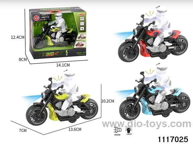 pull back motorbike With light and sound