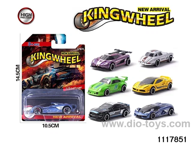 1:64 Alloy Car Set