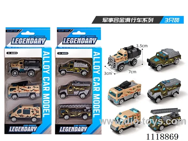 Military 3 PCS (Alloy Taxi)