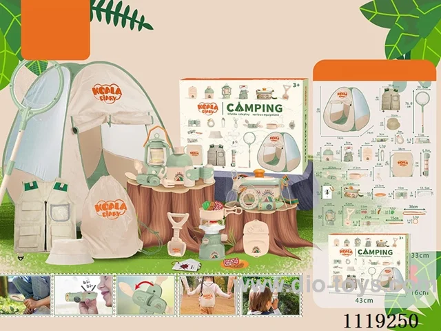 Camping adventure kit (Tent. 26 outfits)