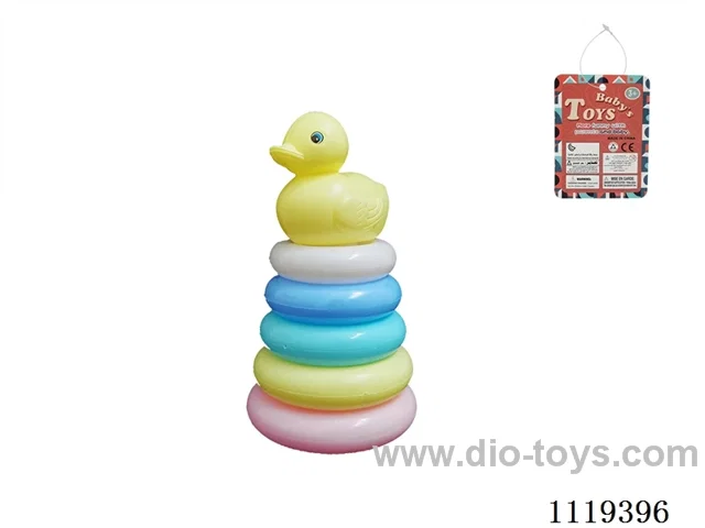5 layers rainbow ring (Little Yellow Duck) Macaron color