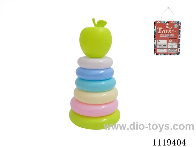 6 layers rainbow ring (Apple) Macaron color