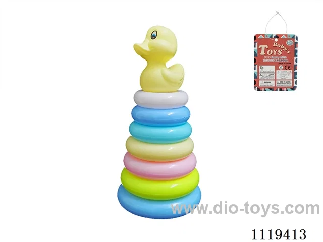 7 layer rainbow loop (Duck head) Macaron color