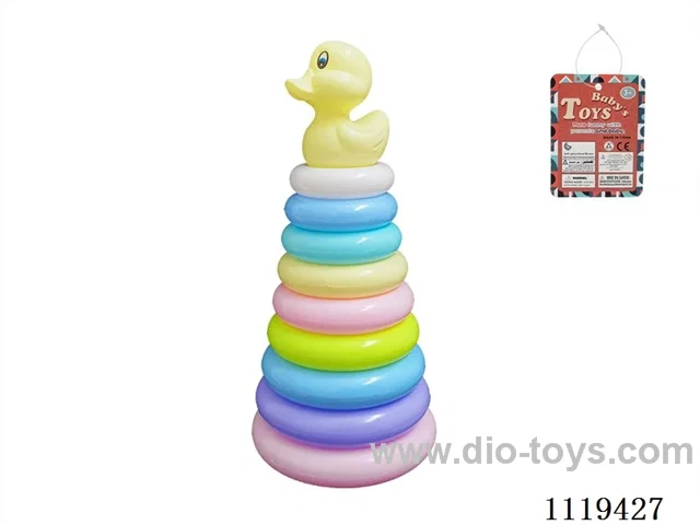 9 layer rainbow loop (Duck head) Macaron color