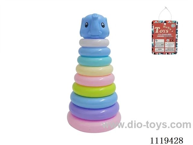 9 layer rainbow loop (elephant) macaron color