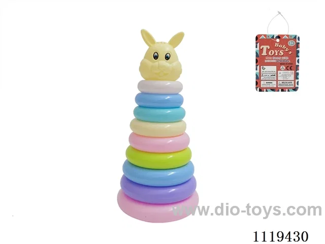 9 layer rainbow loop (rabbit) macaron color