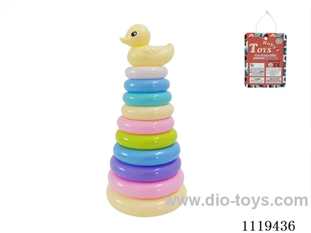 10 layer rainbow loop (large Yellow duck) Macaron color