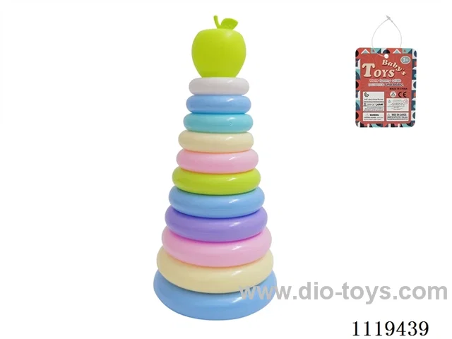 11 layers rainbow ring (Apple) Macaron color