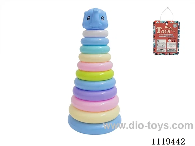 11 layer rainbow loop (elephant) macaron color