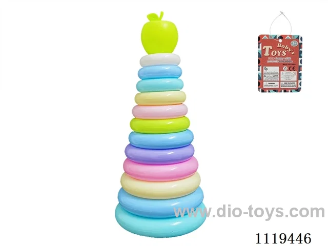 12 layers rainbow ring (Apple) Macaron color