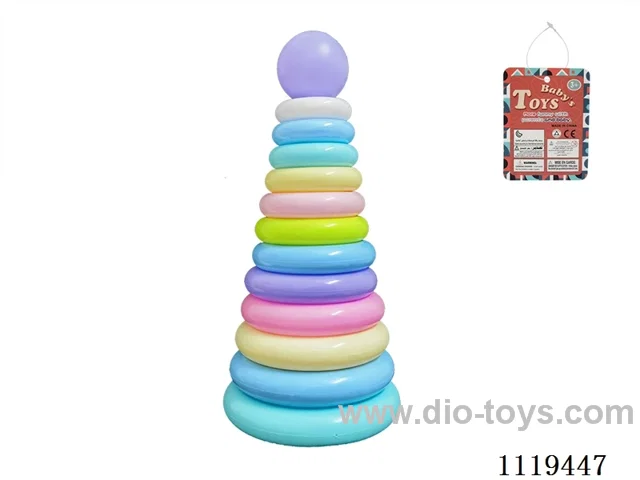 12 layers rainbow ring (ball) macaron color