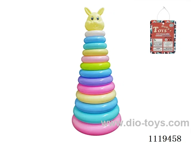 13 layers rainbow ring (Rabbit) macaron color