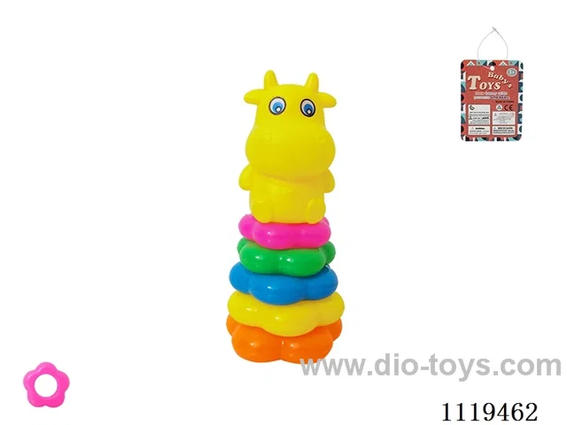 5 layers Plum Blossom Rainbow Ring (calf)