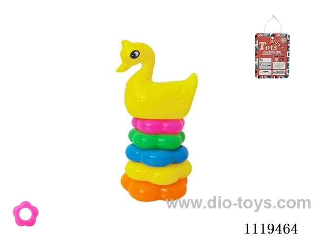 5 layers Plum Blossom Rainbow Ring (Swan)
