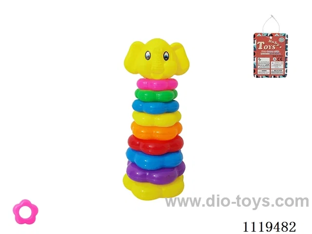 9 layer plum Blossom Rainbow Ring (Dumbo)