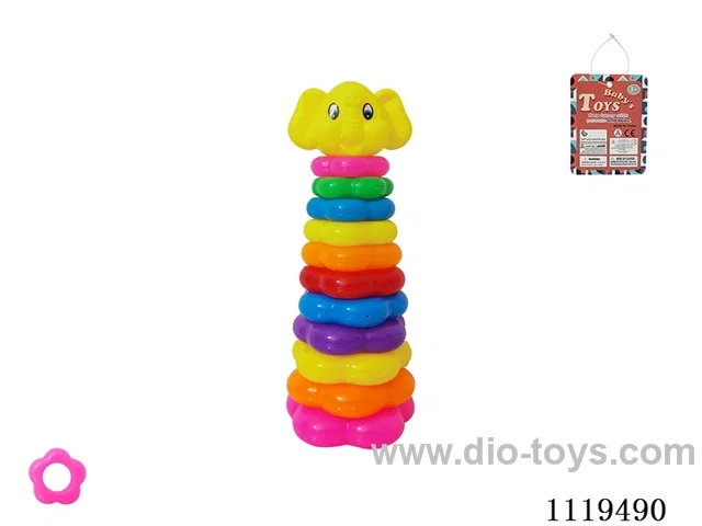 11-layer Plum Blossom Rainbow Ring (Dumbo)
