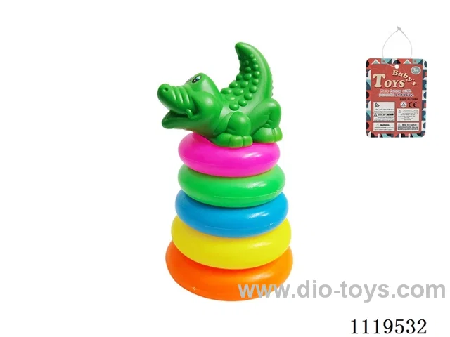 5 Layers Rainbow Ring (Alligator)