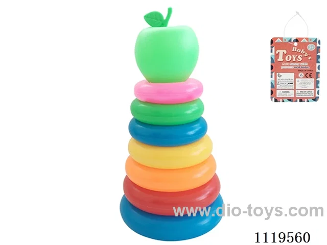 7 Layer Rainbow Ring (Apple)