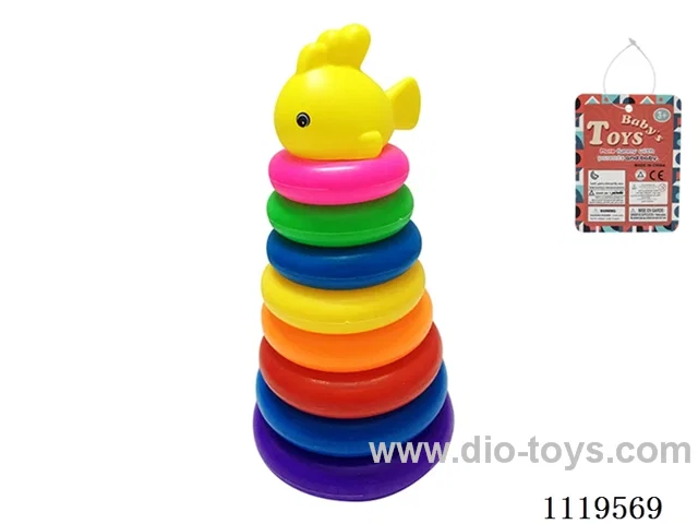 8 layers Rainbow Ring (fish)