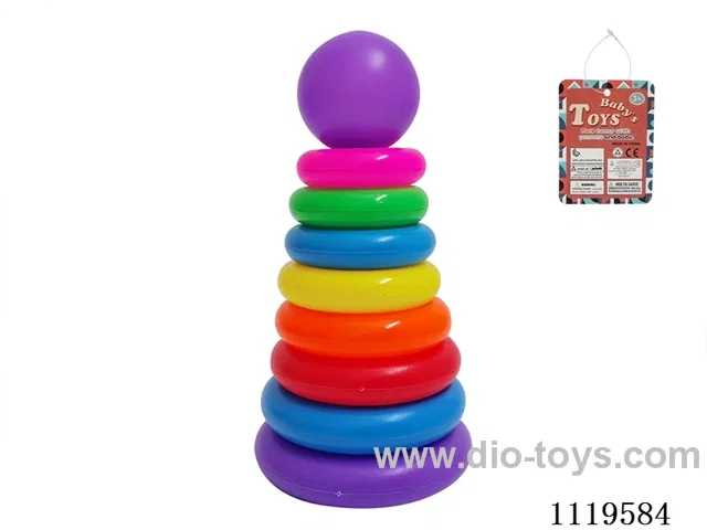 8 layer rainbow ring (ball)