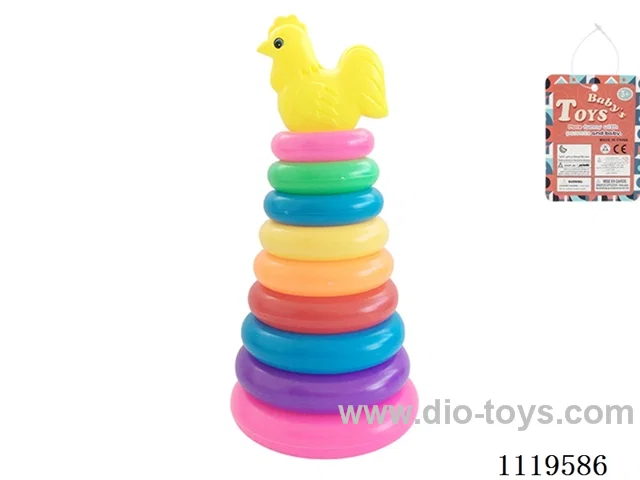 9 Layer Rainbow Ring (Rooster)
