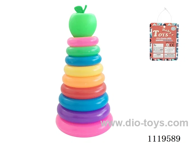 9 Layer Rainbow Ring (Apple)