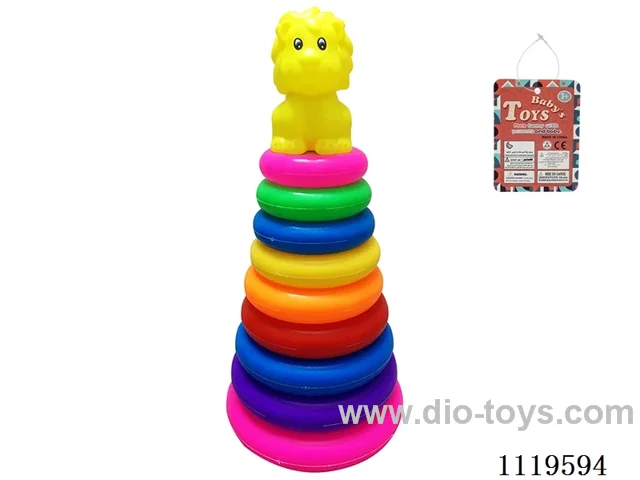 9 layer Rainbow Ring (Lion)