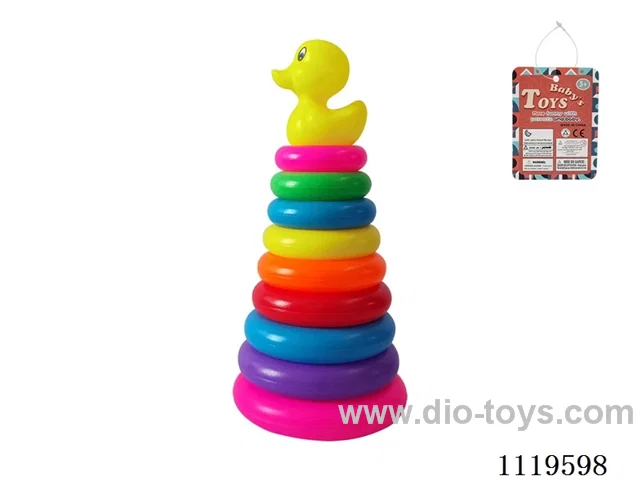 9 Layer Rainbow Ring (Duck)