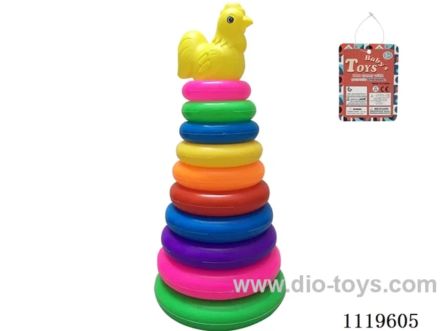 10 Layer Rainbow Ring (Rooster)