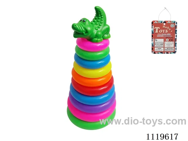 10 Layer Rainbow Ring (Alligator)