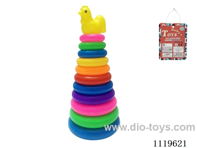 11 Layer Rainbow Ring (Rooster)