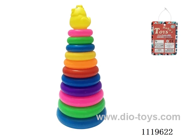 11 layer Rainbow Ring (Hen)