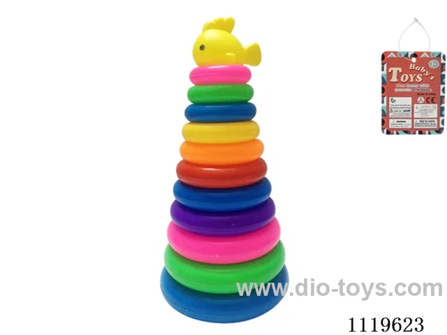 11 layer Rainbow Ring (fish)