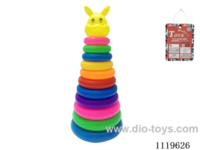 11 Layer Rainbow Ring (Rabbit)