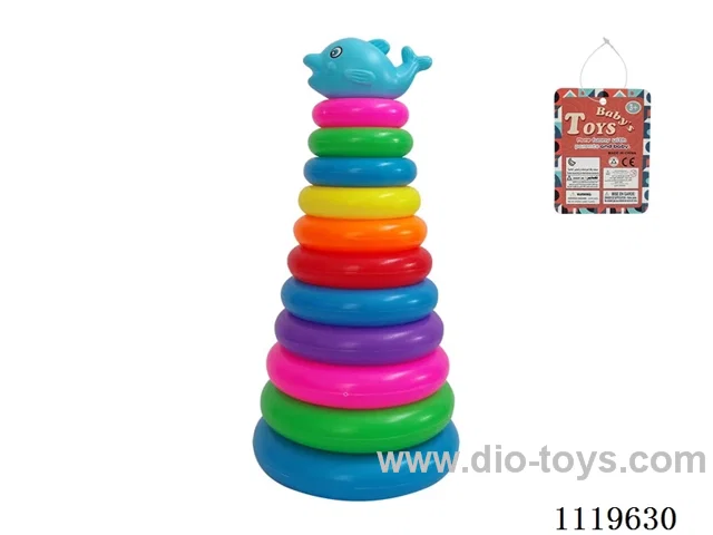 11 Layer Rainbow Ring (Dolphin)