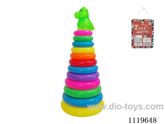 12 layers Rainbow Ring (Dinosaur)