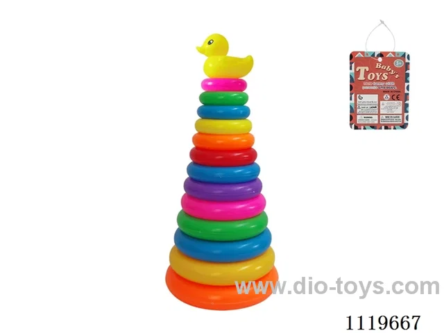 13 layers Rainbow Ring (Big Yellow Duck)