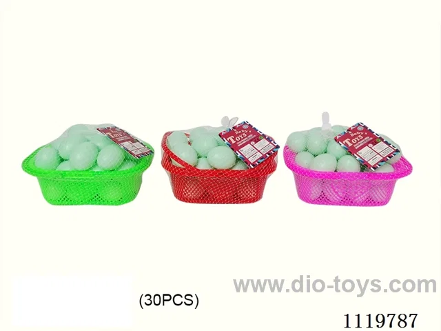 Simulated duck egg 30 PCS (Formula hand-held basket)