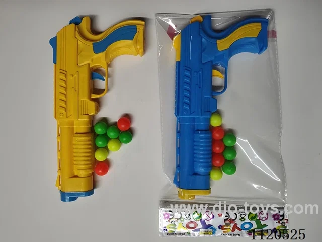 Two-color mixed table tennis gun